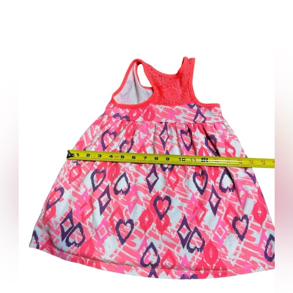 Peanut & ollie Colorful Sleeveless Dress with Abstract Design 3T color Pink - Picture 7 of 9